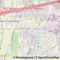 Mapa Brugherio