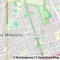 Mapa Cusano Milanino