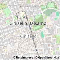 Kartta Cinisello Balsamo