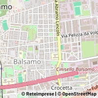 Kartta Cinisello Balsamo