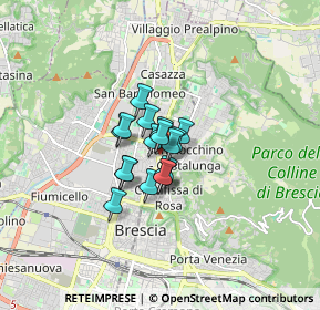 Mappa Via Guido Zadei, 25023 Brescia BS, Italia (0.81471)