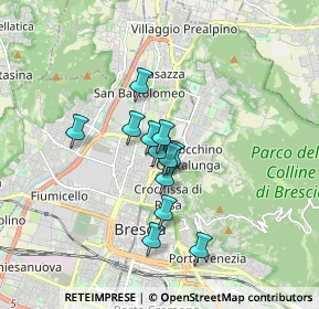 Mappa Via Guido Zadei, 25023 Brescia BS, Italia (1.2025)