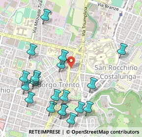 Mappa Via Guido Zadei, 25023 Brescia BS, Italia (0.604)