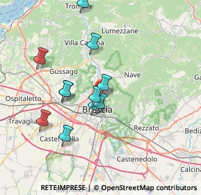 Mappa Via Guido Zadei, 25023 Brescia BS, Italia (6.44364)