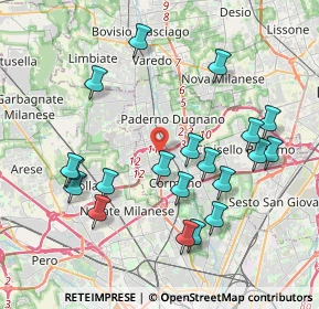 Mappa Via tripoli 98 Paderno Dugnano, 20037 Paderno Dugnano MI, Italia (4.1065)