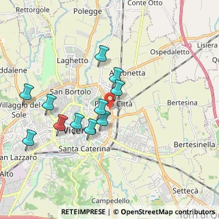 Mappa Via Girolamo Festari, 36100 Vicenza VI, Italia (1.77636)