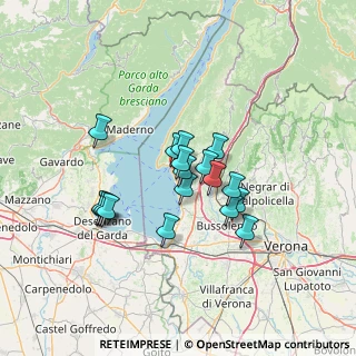 Mappa Via Bottrigo, 37011 Bardolino VR, Italia (10.525)