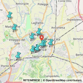 Mappa Via Giovanni Giuseppe Cappellari, 36100 Vicenza VI, Italia (1.71636)