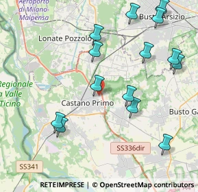 Mappa Via Don Luigi Guanella, 20022 Castano Primo MI, Italia (4.63214)