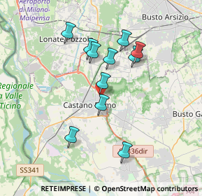 Mappa Via Don Luigi Guanella, 20022 Castano Primo MI, Italia (3.19636)