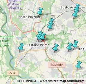 Mappa Via Don Luigi Guanella, 20022 Castano Primo MI, Italia (4.00769)