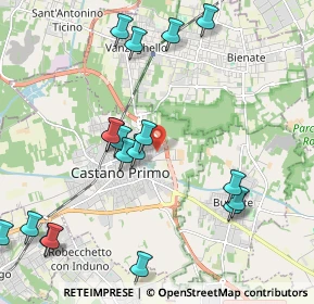 Mappa Via Don Luigi Guanella, 20022 Castano Primo MI, Italia (2.6)