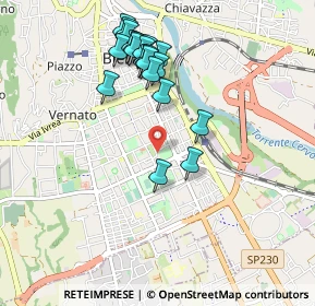 Mappa Via Valentino Cerruti, 13900 Biella BI, Italia (0.937)