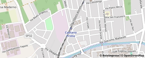 Mappa Castano Primo