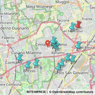 Mappa Via Giuseppe Garibaldi, 20092 Cinisello Balsamo MI, Italia (2.10385)