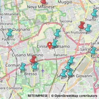 Mappa Via Giuseppe Garibaldi, 20092 Cinisello Balsamo MI, Italia (2.77933)