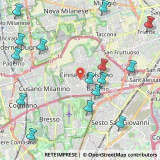 Mappa Via Giuseppe Garibaldi, 20092 Cinisello Balsamo MI, Italia (2.862)