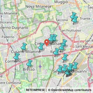 Mappa Via Giuseppe Garibaldi, 20092 Cinisello Balsamo MI, Italia (2.4175)