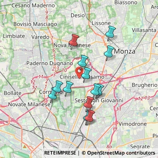 Mappa Via Giuseppe Garibaldi, 20092 Cinisello Balsamo MI, Italia (3.28231)