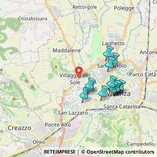 Mappa Via Brigata Regina, 36100 Vicenza VI, Italia (1.77538)