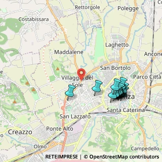 Mappa Via Brigata Regina, 36100 Vicenza VI, Italia (1.98875)