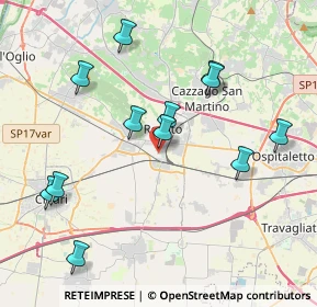 Mappa Via Europa, 25038 Rovato BS, Italia (4.08)