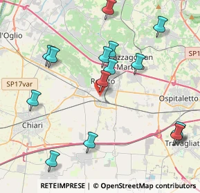 Mappa Via Europa, 25038 Rovato BS, Italia (4.59733)