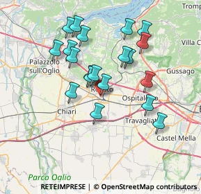 Mappa Via Europa, 25038 Rovato BS, Italia (6.6615)