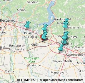 Mappa Via Europa, 25038 Rovato BS, Italia (11.20917)