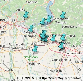 Mappa Via Europa, 25038 Rovato BS, Italia (9.64353)