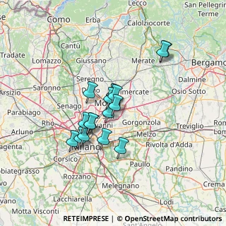 Mappa Via Privata Giuseppe Verdi, 20047 Brugherio MB, Italia (10.00118)