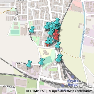 Mappa Via San Caterina da Siena, 25038 Rovato BS, Italia (0.16071)