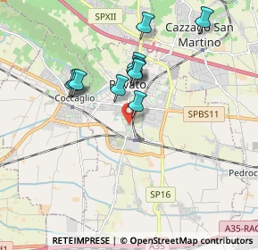 Mappa Via San Caterina da Siena, 25038 Rovato BS, Italia (1.59818)