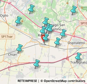 Mappa Via San Caterina da Siena, 25038 Rovato BS, Italia (3.69154)