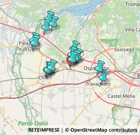 Mappa Via San Caterina da Siena, 25038 Rovato BS, Italia (5.6075)