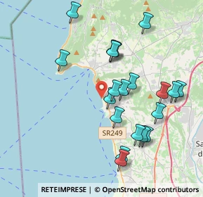 Mappa Pappagallo beach bar, 37011 Bardolino VR, Italia (3.8485)
