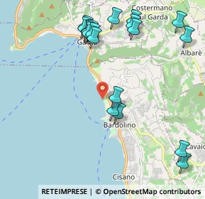 Mappa Pappagallo beach bar, 37011 Bardolino VR, Italia (2.40632)