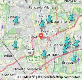 Mappa Via Gadames, 20037 Paderno Dugnano MI, Italia (2.50545)