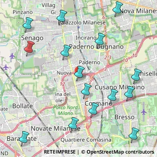Mappa Via Gadames, 20037 Paderno Dugnano MI, Italia (2.75267)