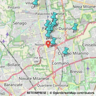 Mappa Via Gadames, 20037 Paderno Dugnano MI, Italia (1.77)