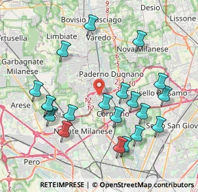 Mappa Via Gadames, 20037 Paderno Dugnano MI, Italia (4.1515)