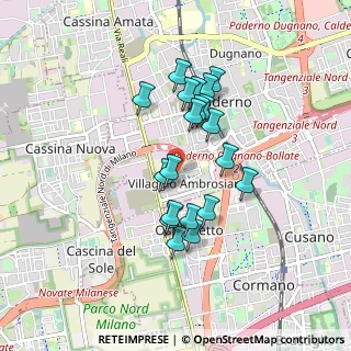 Mappa Via Gadames, 20037 Paderno Dugnano MI, Italia (0.726)