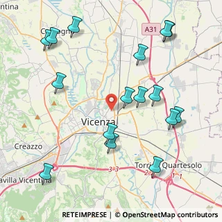 Mappa Via Alessandro Massaria, 36100 Vicenza VI, Italia (4.85688)