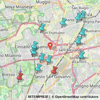 Mappa Via Voltaire, 20092 Cinisello Balsamo MI, Italia (2.296)