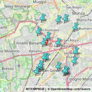 Mappa Via Voltaire, 20092 Cinisello Balsamo MI, Italia (2.2335)