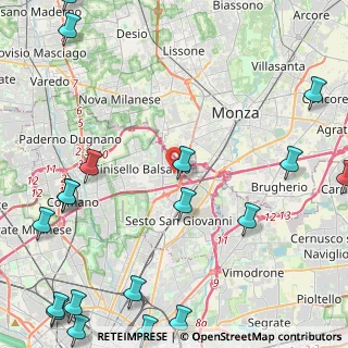 Mappa Via Voltaire, 20092 Cinisello Balsamo MI, Italia (7.0405)