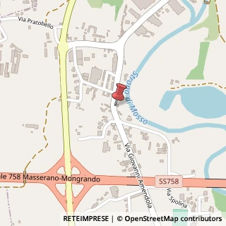 Mappa Via Giovanni Amendola, 349, 13836 Cossato, Biella (Piemonte)