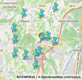 Mappa Via Pace, 37010 Affi VR, Italia (2.04308)