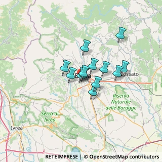 Mappa Via Maestri del Commercio, 13900 Biella BI, Italia (4.23308)