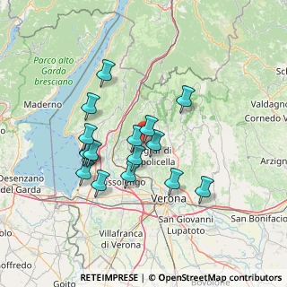 Mappa Via Valpolicella, 37020 Marano di Valpolicella VR, Italia (12.4475)